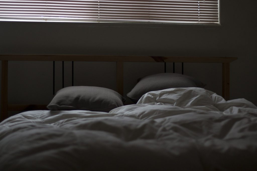 Improve your sleep. Room with modern aesthetic