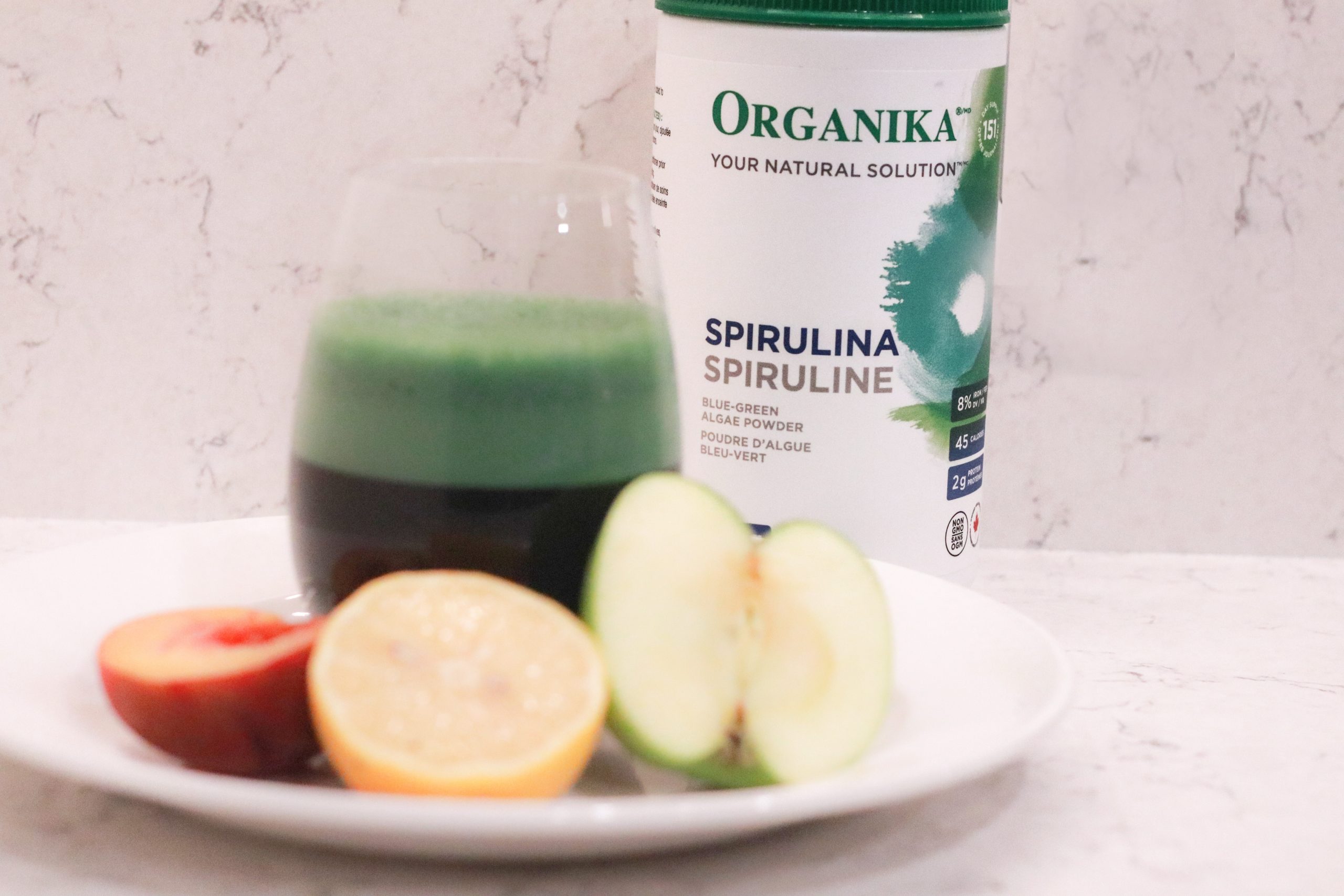 spirulina green smoothie recipe.